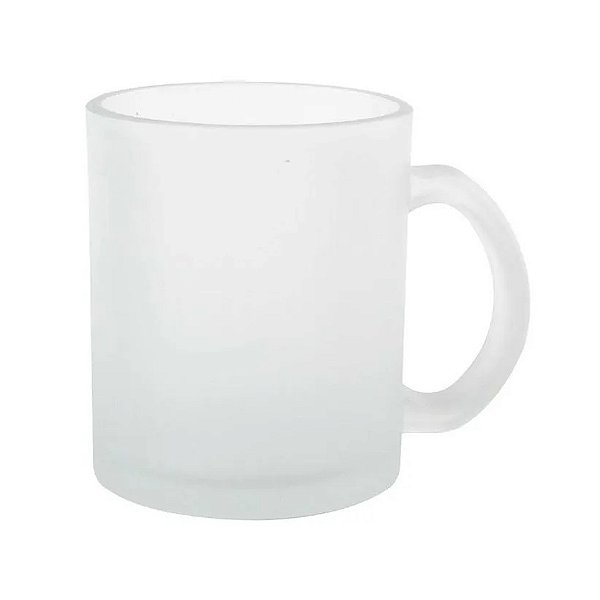 Caneca Vidro Jateada Para Sublimação Caixa 12 ou 36 Unidades