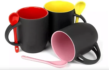 Caneca Mágica com Colher Caixa 12 ou 36 Unidades