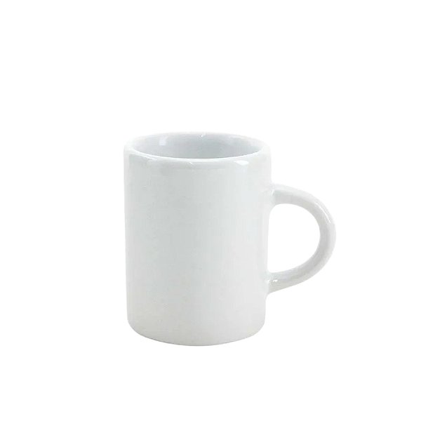 Xícara Cafezinho Branca Cerâmica Sublimação 90ml Caixa 12 ou 36 Unidades