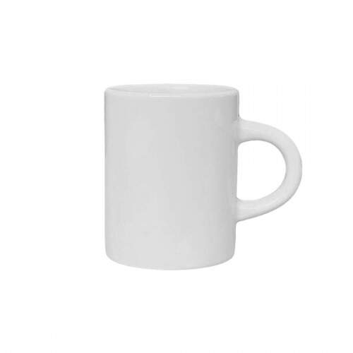 Xícara Cafezinho Branca Cerâmica Sublimação 78ml Caixa 12 ou 72 Unidades
