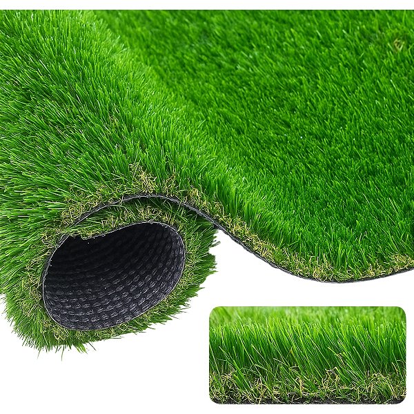 Grama Sintética 25mm Bicolor 2,00 Largura - Rolo Fechado 25x2 = 50m²