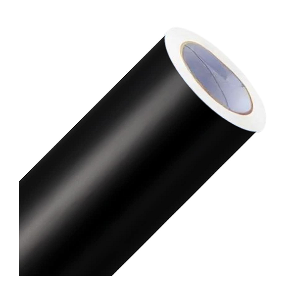 Vinil Adesivo Envelopamento Color Preto Fosco 1,00 Largura DCPRINT - Metro Linear