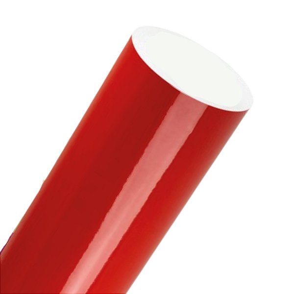 Vinil Adesivo Envelopamento Color Vermelho Fogo 50cm Largura DCPRINT - Metro Linear