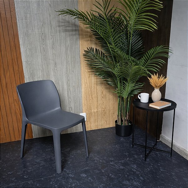 Piso Vinilico Autocolante 80cmX80cm Preto