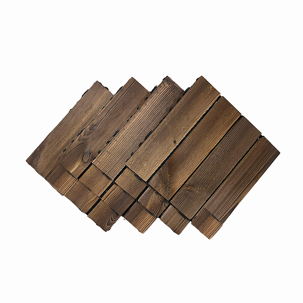 Deck Modular 30x30cm Madeira Natural