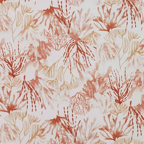 Tecido Para Área Externa Acqua Summer 520 Corais Terracota Cru