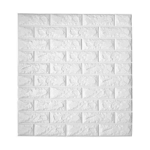 PLACA XPE TIJOLO BRANCO 70X77 6MM ESPESSURA