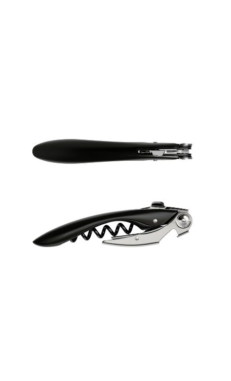 Saca-Rolhas Koala Dois Estágios Preto