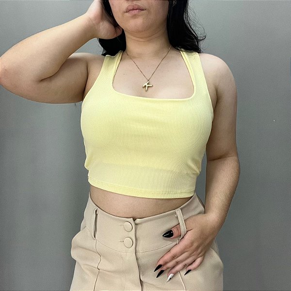 Cropped Canelado