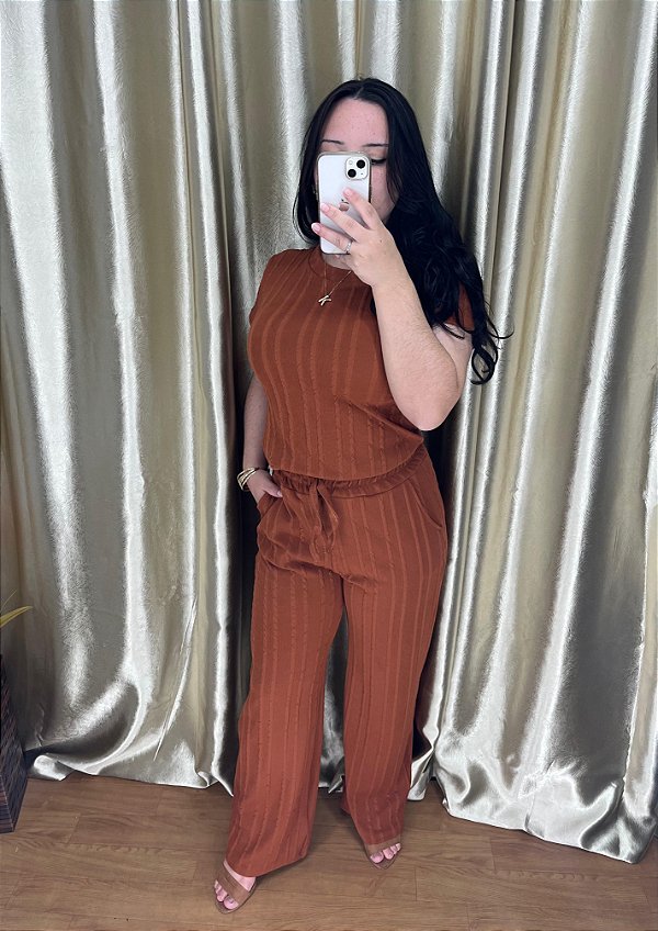 Conjunto Rib Premium de manga curta