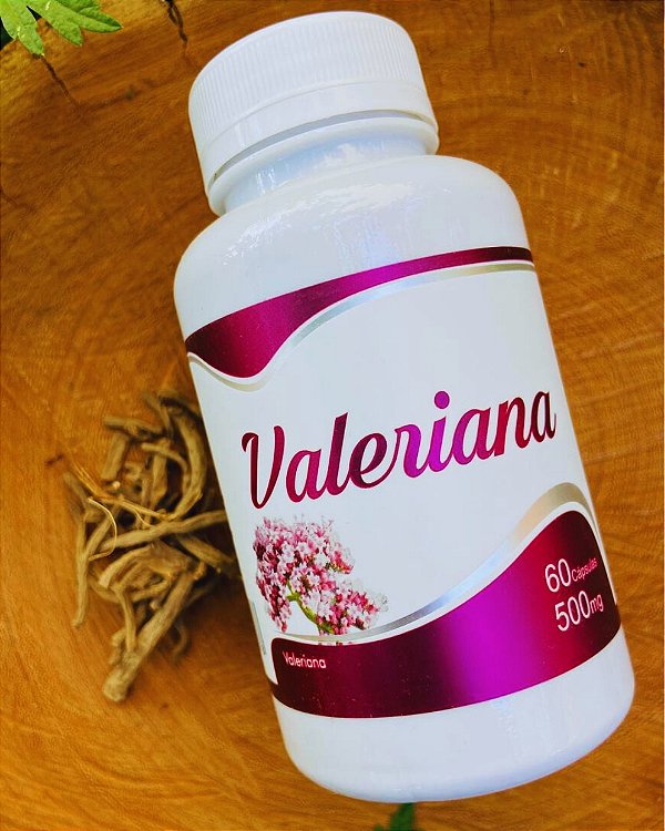 Valeriana 500mg 60 cápsulas