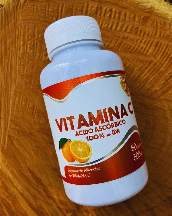 Vitamina C 500mg 60 cápsulas NS Produtos Naturais