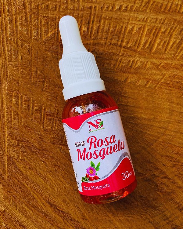 Óleo de Rosa Mosqueta 30ml NS Produtos Naturais