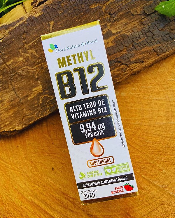 Vitamina B12 Metilcobalamina Vitamina Sublingual 20ML