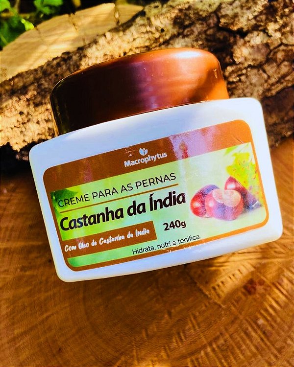 Creme para as Pernas Castanha da Índia 240g – Alívio, beleza e cuidado para suas pernas!