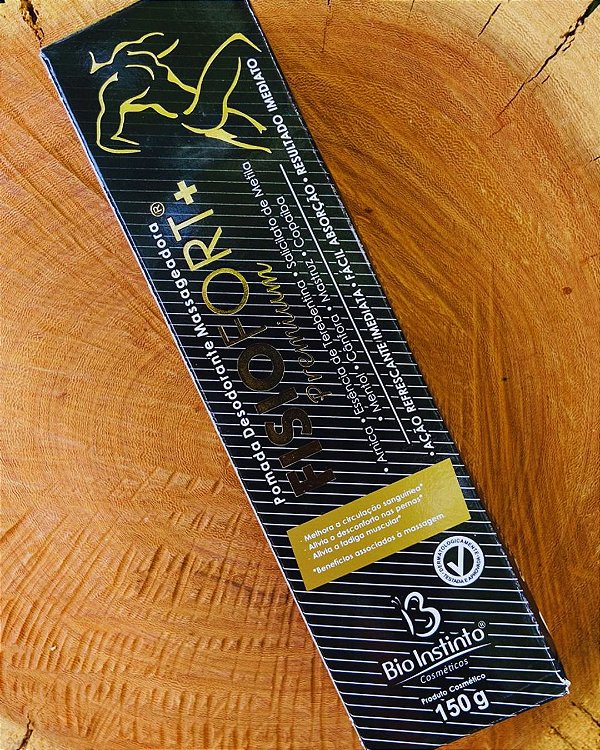 Pomada Massageadora Fisiofort Premium 150g | Bio Instinto Cosméticos