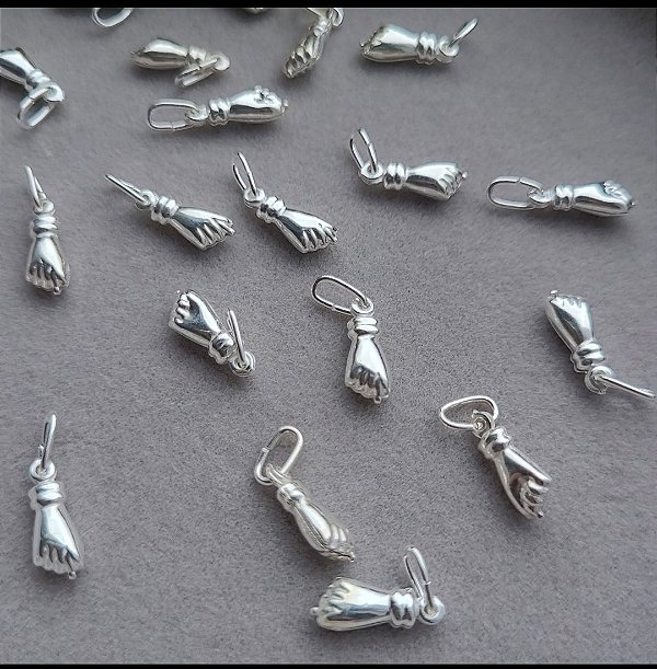 Pingente em Figa (P) - Prata 925