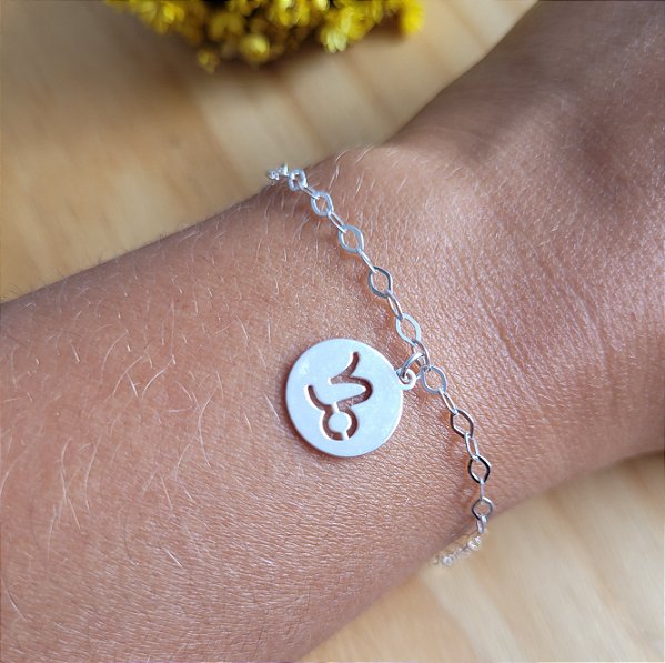 Pulseira Signo Capricórnio - Prata 925