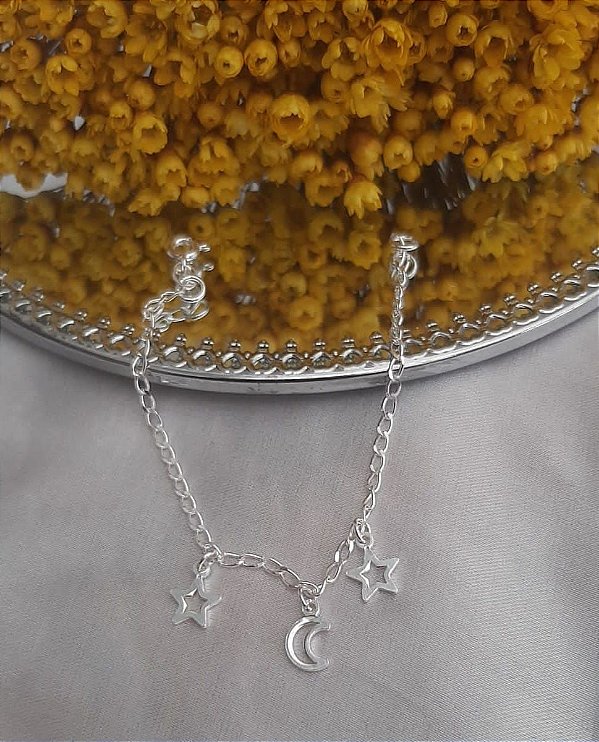 Pulseira Infantil Trio - Prata 925