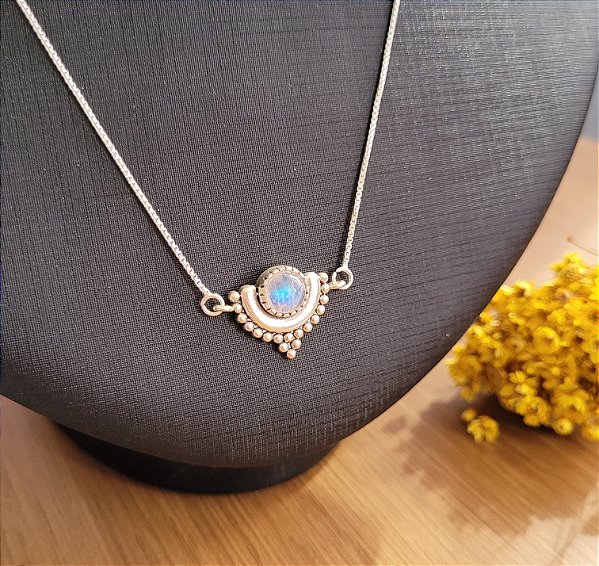 Gargantilha Boho Multicolor - Prata 925