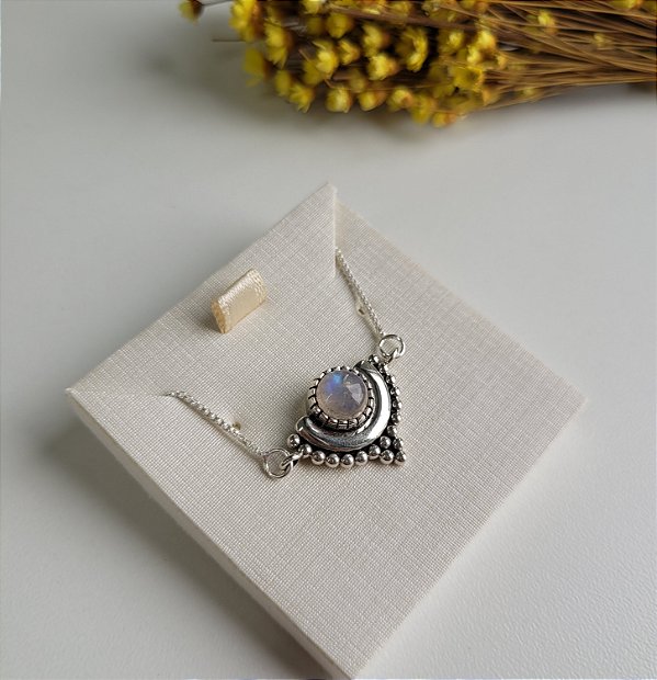 Gargantilha Boho Multicolor - Prata 925