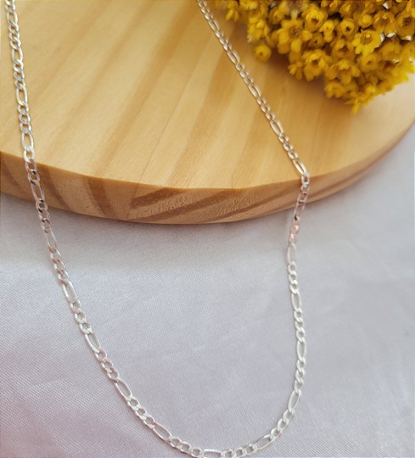 Corrente Masc. 3x1 F060 (60cm) - Prata 925