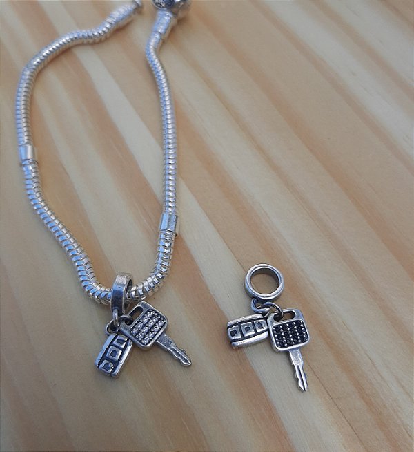 Berloque Chave - Prata 925