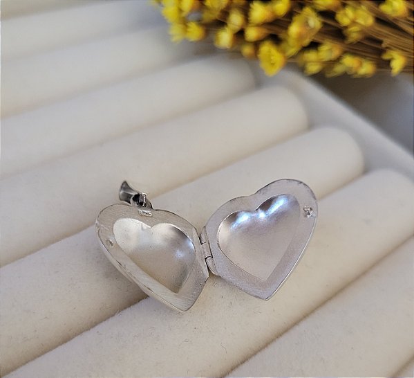 Pingente Relicário - Prata 925