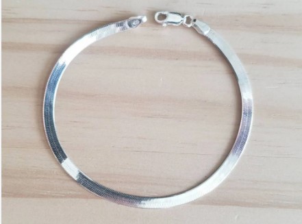 Pulseira Laminada - Prata 925