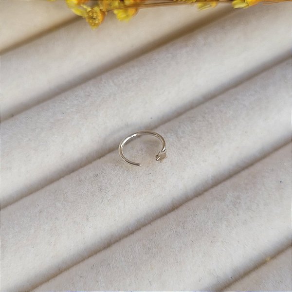 Piercing de Nariz Estrela - Prata 925
