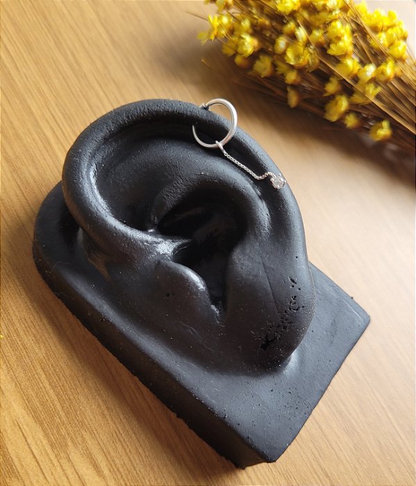 Piercing Helix c/ Corrente - Prata 925