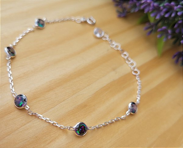 Pulseira Aurora Boreal - Prata 925