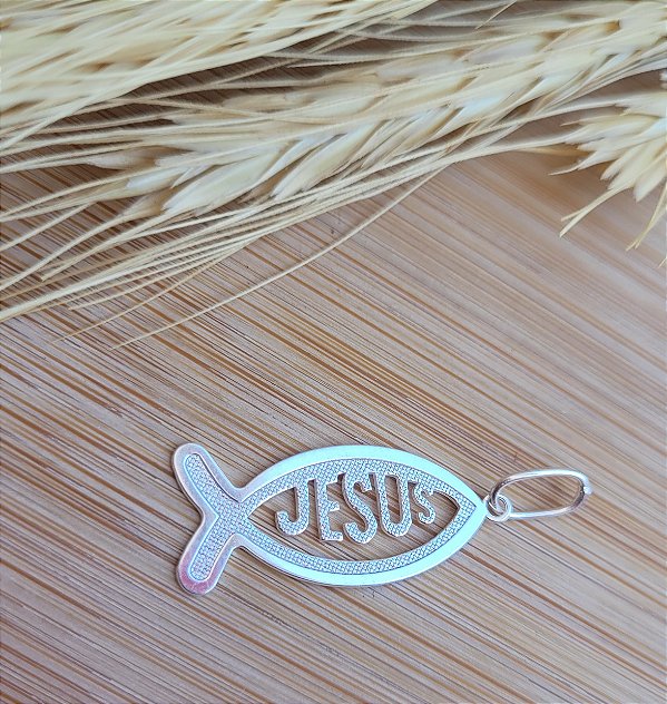 Pingente Jesus  - Prata 925