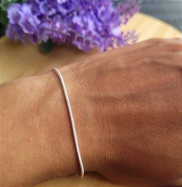 Pulseira Rabo de Rato F030 - Prata 925