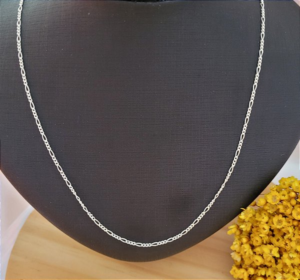 Corrente 3 x 1  (60 cm) F050 - Prata 925