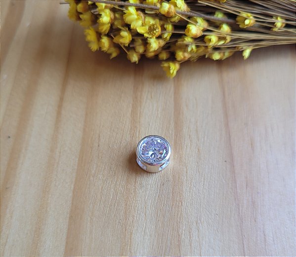 Pingente Ponto de Luz Redondo - Prata 925