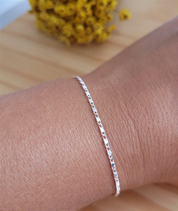 Pulseira Americana - Prata 925