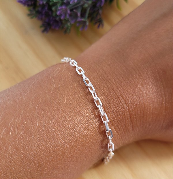 Pulseira Cartier F080 - Prata 925