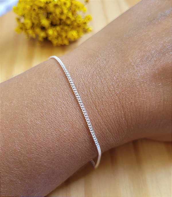 Pulseira Grumet 1,4 mm - Prata 925