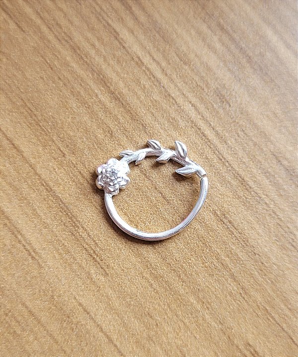 Piercing  Helix/ Daith Rosa - Prata 925