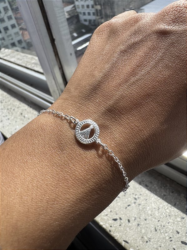 Pulseira Nossa Sra. Aparecida - Prata 925