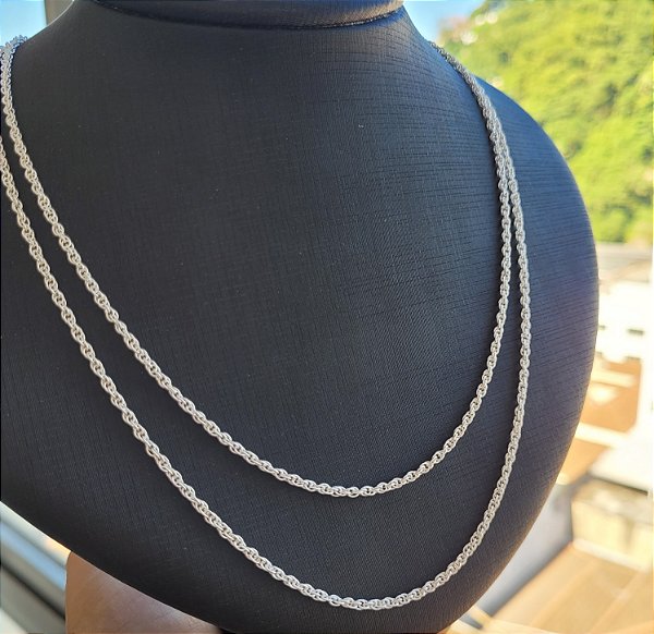 Corrente Corda- Prata 925