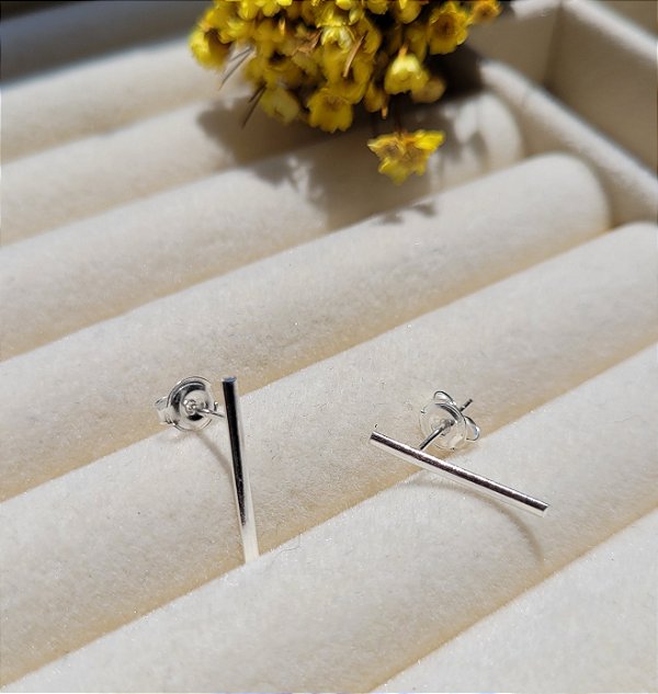 Brinco Palito 1,8 cm - Prata 925