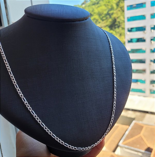 Corrente 3x1 Alongado - Prata 925