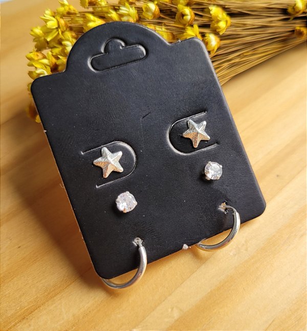 Trio Maresias - Prata 925