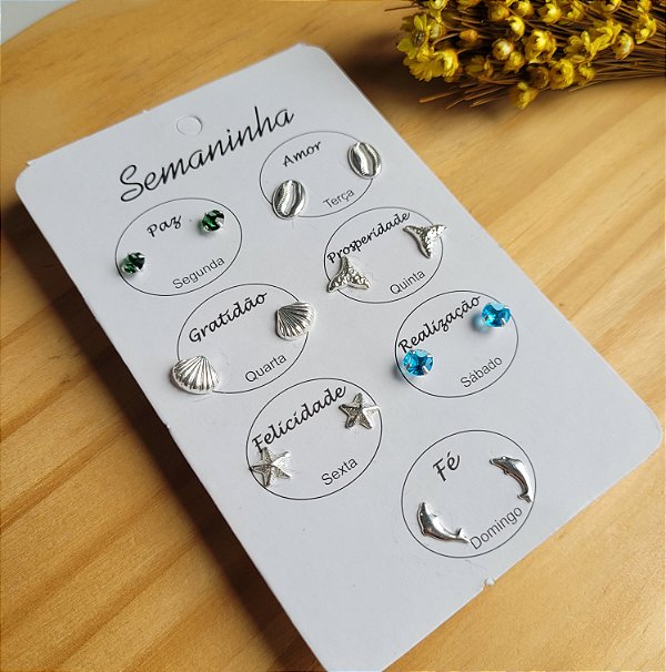 Semaninha Mar - Prata 925