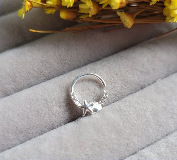 Piercing Helix/Daith Praia - Prata 925