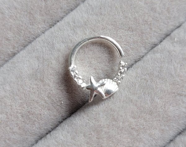 Piercing Helix/Daith Praia - Prata 925