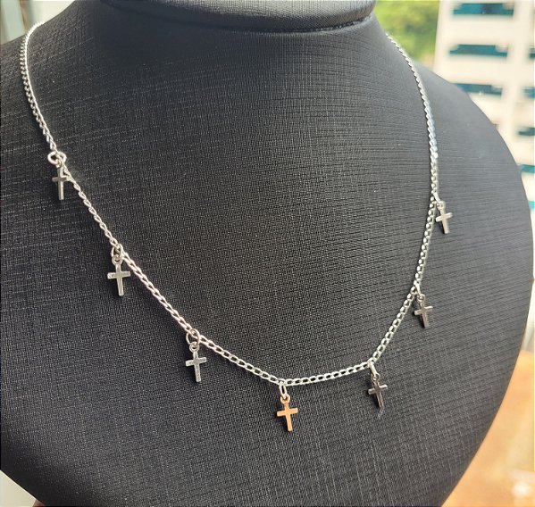 Chocker Cruz - Prata 925