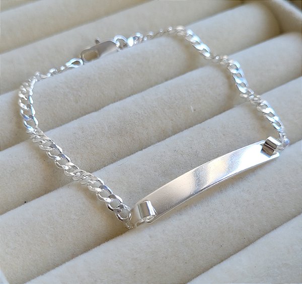 Pulseira Personalizável Grumet- Prata 925